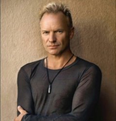 Певец и автор песен Sting минус песни